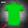 CONJUNTO 2 CAMISETAS Y PANTALÓN ROLY RACING NEGRO/VERDE FLÚOR