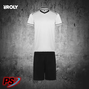 CONJUNTO ROLY UNITED BLANCO / NEGRO