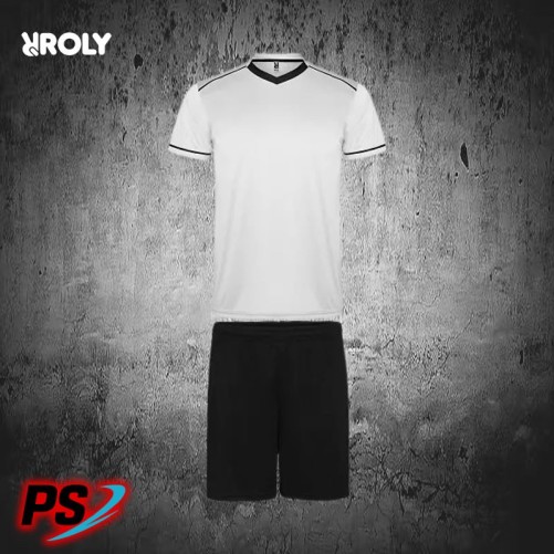 CONJUNTO ROLY UNITED BLANCO / NEGRO