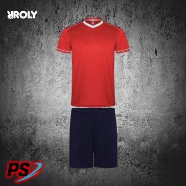 CONJUNTO ROLY UNITED ROJO/AZUL MARINO