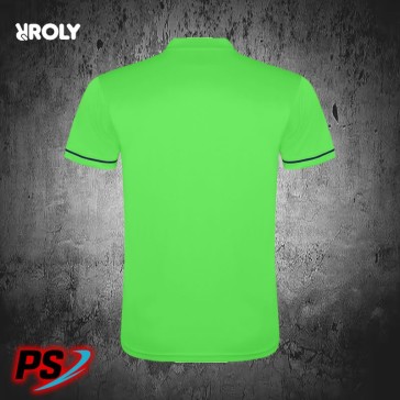 CONJUNTO ROLY UNITED VERDE FLÚOR/AZUL MARINO