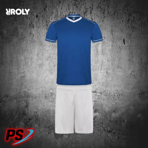 CONJUNTO ROLY UNITED AZUL ROYAL/BLANCO